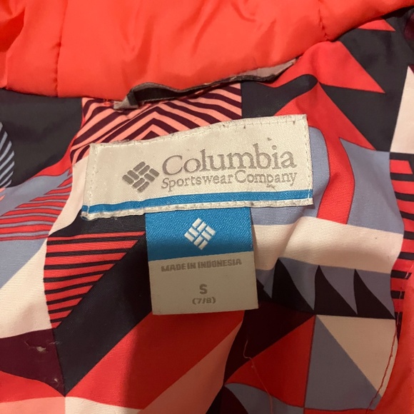 Columbia Horizon Ride Girls Winter Ski Jacket Small 7/8 - Picture 3 of 7
